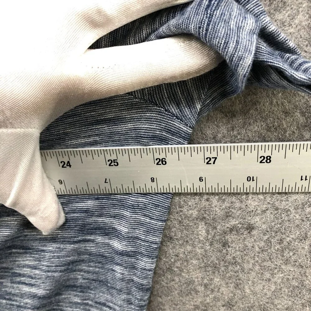 Banana Republic Essential Tee‎ Men XL Blue Short Sleeve T Shirt Heathered